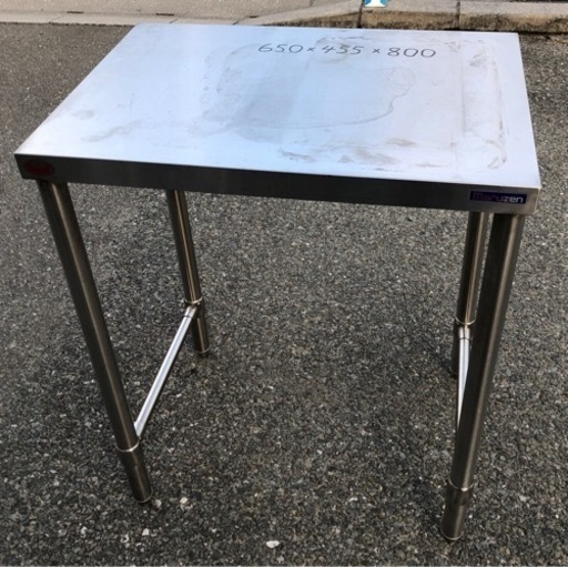 ⭐︎中古品　マルゼン　作業台　650×455×800mm  厨房機器⭐︎