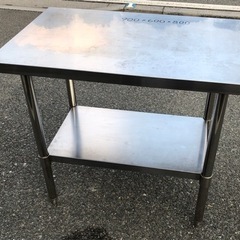 ⭐︎中古品　作業台　900×600×800mm  厨房機器⭐︎