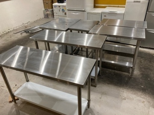 ステンレス作業台　どれでも7000円