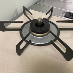 【お譲り先決定】リンナイRinnai　高機能　ラクシエ　グリル付きガステーブル　◎2/26-3/19引取希望　ガスコンロ　隙間ラック付けます　