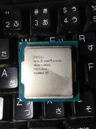 PCパーツ cpu intel i7 4770