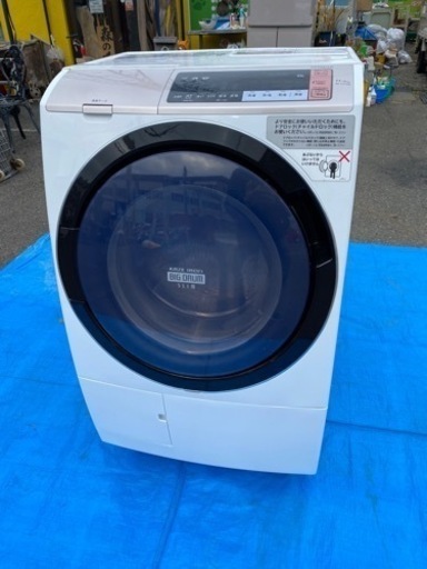 日立ビッグドラム式洗濯乾燥機 11Kタイプ BD-SV110BL