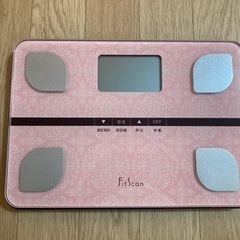 2019年製　体重計（体組織計）タニタ　フィットスキャン　fs-103
