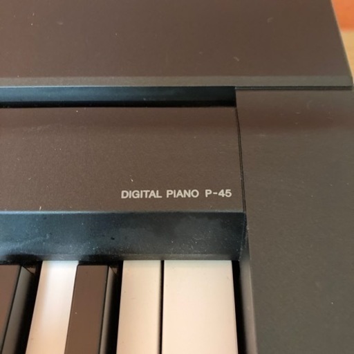 【取引中】電子ピアノ　YAMAHA ヤマハ　P-45 デジタルピアノ　88鍵盤　18年製