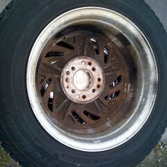 WORK Slits スーパーマルチ + YOKOHAMA スタッドレスタイヤ