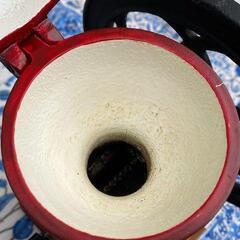 逸品 貴重 希少 Kalita カリタ 古い手動動輪コーヒーミル レッド お値下げ可♪