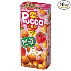 ★お取り置き中★激安★お菓子★明治 プッカ pucca いちご ...