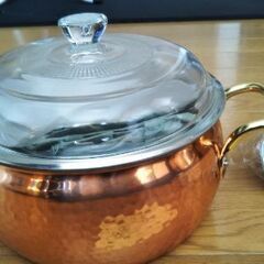 純銅製　シチュー＆煮込み鍋
