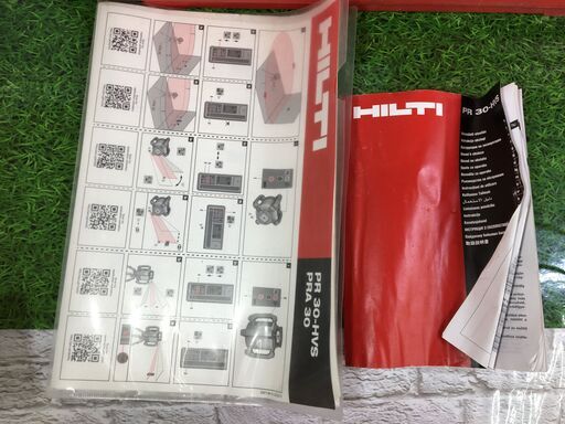 ヒルティ　PR30-HVS　回転レーザー　中古品
