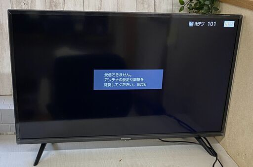 Hisense　ハイセンス 32H30E 2019年製　32インチ LED 液晶テレビ リモコン付き