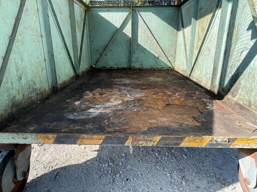 直接引き取り 移動式大型ゴミステーション（ダストフレーム・ゴミ収納庫）☆千葉市内