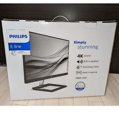 PHILIPS ディスプレイ 27インチ/4K （278E1A/11）