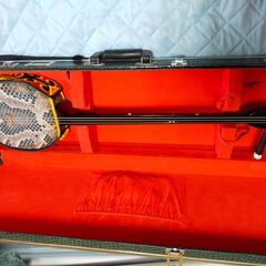 三線 人工皮 ハードケースつき 人工皮三線その⑥ ハードケースつき