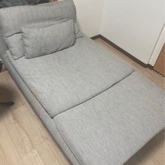 IKEA ソファ 寝椅子 ソーデルハムン ブラウン