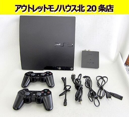 PS3 コントローラー2個 TORNE付 CECHA GB 黒 ソニー SONY 初期