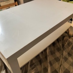 [中古・無料]IKEAローテーブルLACK