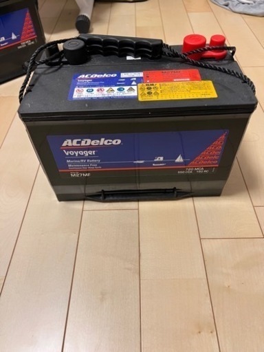 acデルコ バッテリー24v 釣り