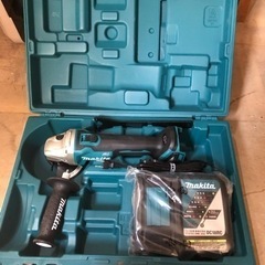 マキタ充電式ディスクグラインダー125mm 18v