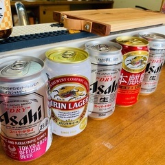 【取引中】asahiとKIRINビール 350ml ５缶