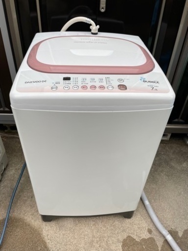 良品　洗濯機　大宇電子　7キロ　14年製