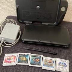 任天堂値下げしました　3DS LL 本体　拡張スライドパッド　ソ...