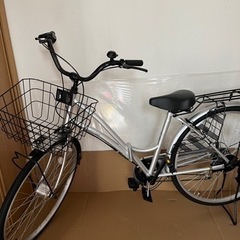 18000円　新品　未使用　26インチ　自転車　通学用　シマノ