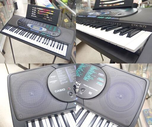 【コメントでスタンド付けます】CASIO61鍵盤 電子キーボード CTK-750 コメントでスタンド付けます】CASIO61鍵盤 電子キーボード CTK