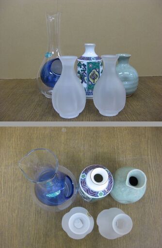 みーとぅんだ❗️ 國吉清尚さん(1943-1999)、安子さん、酒器古酒セット