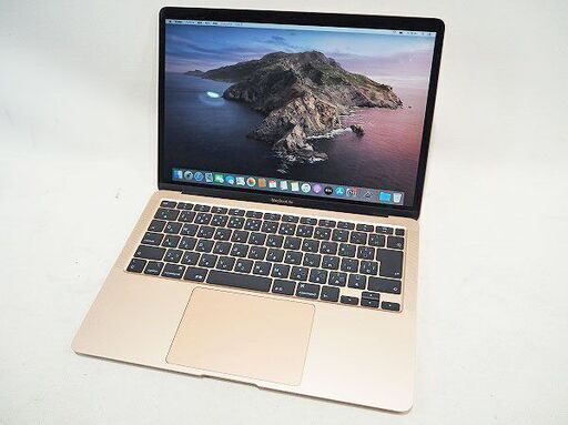 【苫小牧バナナ】Apple/アップル MWTL2J/A MacBook Air ゴールド Retinaディスプレイ メモリ8GB SSD256GB 13.3インチ 動作品 本体のみ♪