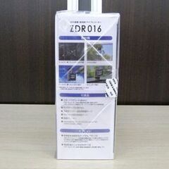 新品未開封 ドライブレコーダー 前後2カメラ COMTEC ZDR016 microSDHC付属 GPS搭載 Full HD 録画200万画素 コムテック　西岡店