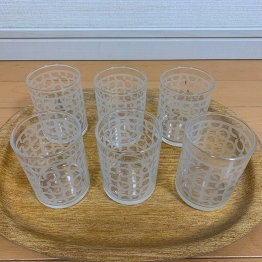 Coach コーチ グラス６個セット のんた 川崎の食器 コップ グラス の中古あげます 譲ります ジモティーで不用品の処分