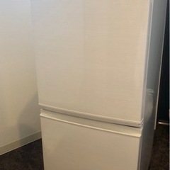 SHARP冷蔵庫（2017年製）ホワイト 美品