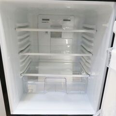 配達設置無料！ おしゃれフラットタイプ冷蔵庫 110L 黒 LL15