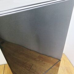 配達設置無料！ おしゃれフラットタイプ冷蔵庫 110L 黒 LL15