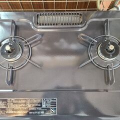 【リサイクルショップどりーむ天保山店】●311●　パロマ　ガスコンロ　都市ガス専用　2019年製　PA-S42B-R　横幅59㎝　※あんしんモードボタン・安全ロック搭載