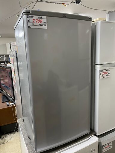 冷蔵庫　1ドア　75L　直冷式　アクア　2017年製　AQR-81E　【リサイクルショップどりーむ荒田店】