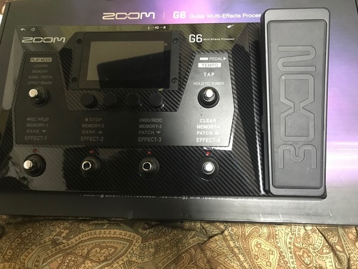 zoom G6美品　　最新マルチ　　外部備品１００００円相当付属