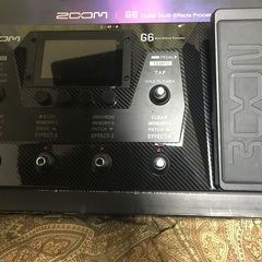 【ネット決済・配送可】zoom G6美品　　最新マルチ　　外部備...