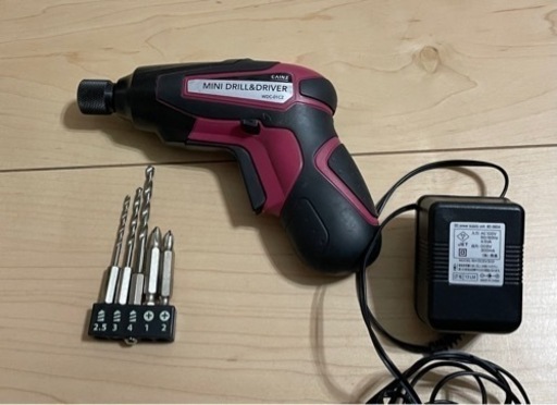 カインズ電動ミニドリル ドライバー3 6ｖ テル 前橋の家電の中古あげます 譲ります ジモティーで不用品の処分