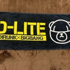 BIGBANG D-LITE フェイスタオル