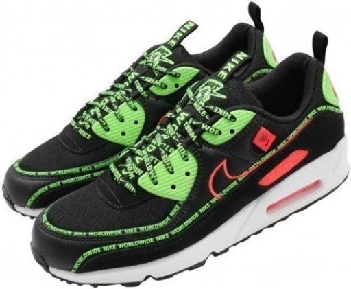 ★美品：NIKE AIR MAX 90 SE WORLDWIDE