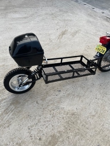 カブ角目90カスタム　トレーラー付き！キャンプ等に！