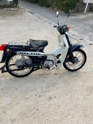 カブ角目90カスタム　トレーラー付き！キャンプ等に！