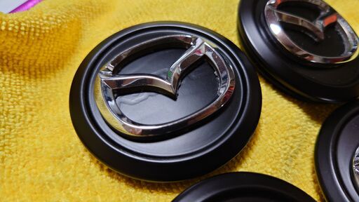 レイズ マツダ 純正風 加工 ホイール センターキャップ VolkRacing レイズ マツダ 純正風 加工 ホイール センターキャップ VolkRacing