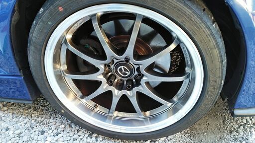 レイズ マツダ 純正風 加工 ホイール センターキャップ VolkRacing 