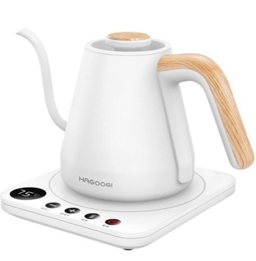値下げ！新品！HAGOOGI (ハゴオギ ) 電気ケトル　 0.8L ホワイト