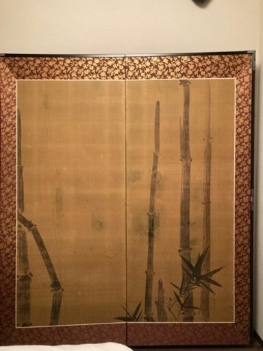 屏風　竹