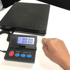 デジタル台 電子秤 2g単位で最大50kgまで計量可能