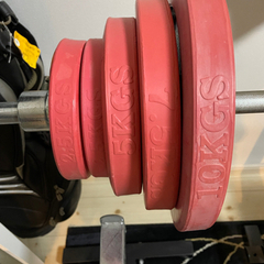 値下】ファイティングロード【ベンチプレスセット65kg】ハードベンチ