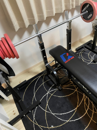 ★ファイティングロードベンチセット(オプション多数【引き取り値引有】) Amazon | ファイティングロード トレーニングベンチ ベンチプレス